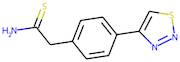 2-[4-(1,2,3-Thiadiazol-4-yl)phenyl]thioacetamide