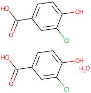 3-Chloro-4-hydroxybenzoic acid hemihydrate