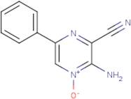 2-amino-3-cyano-5-phenylpyrazin-1-ium-1-olate