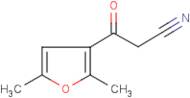 3-(2,5-Dimethylfur-3-yl)-3-oxopropanenitrile