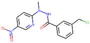 3-(chloromethyl)-N'-methyl-N'-(5-nitropyridin-2-yl)benzohydrazide