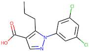 1-(3,5-Dichlorophenyl)-5-propyl-1H-pyrazole-4-carboxylic acid