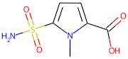 1-Methyl-5-sulphamoyl-1H-pyrrole-2-carboxylic acid