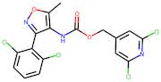 (2,6-Dichloropyridin-4-yl)methyl [3-(2,6-dichlorophenyl)-5-methylisoxazol-4-yl]carbamate