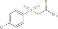 2-[(4-chlorophenyl)sulphonyl]ethanethioamide