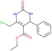 Ethyl 6-(chloromethyl)-2-oxo-4-phenyl-1,2,3,4-tetrahydropyrimidine-5-carboxylate