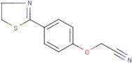 2-[4-(4,5-Dihydro-1,3-thiazol-2-yl)phenoxy]acetonitrile