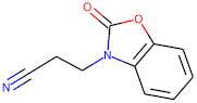 3-(2-oxo-2,3-dihydro-1,3-benzoxazol-3-yl)propanenitrile