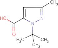 1-(tert-Butyl)-3-methyl-1H-pyrazole-5-carboxylic acid