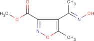 Methyl 4-(1-hydroxyiminoethyl)-5-methylisoxazole-3-carboxylate