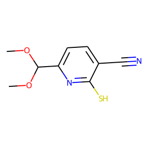 6-(Dimethoxymethyl)-2-thionicotinonitrile