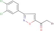 2-bromo-1-[3-(3,4-dichlorophenyl)isoxazol-5-yl]ethan-1-one