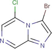 3-Bromo-5-chloroimidazo[1,2-a]pyrazine