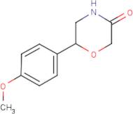 6-(4-Methoxyphenyl)morpholin-3-one