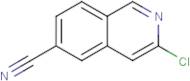 3-Chloroisoquinoline-6-carbonitrile