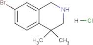 7-Bromo-4,4-dimethyl-1,2,3,4-tetrahydroisoquinoline hydrochloride