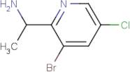 1-(3-Bromo-5-chloropyridin-2-yl)ethanamine