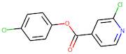 4-chlorophenyl 2-chloroisonicotinate