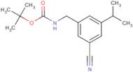 tert-Butyl 3-cyano-5-isopropylbenzylcarbamate