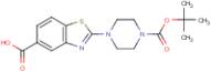 2-(4-(tert-Butoxycarbonyl)piperazin-1-yl)benzo[d]thiazole-5-carboxylic acid