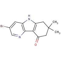 3-Bromo-7,8-dihydro-7,7-dimethyl-5H-pyrido[3,2-b]indol-9(6H)-one