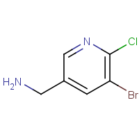 (5-Bromo-6-chloropyridin-3-yl)methanamine