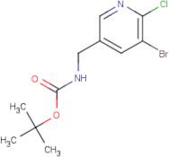 tert-Butyl (5-bromo-6-chloropyridin-3-yl)methylcarbamate