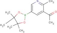 1-(2-Methyl-5-(4,4,5,5-tetramethyl-1,3,2-dioxaborolan-2-yl)pyridin-3-yl)ethanone