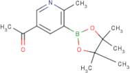 1-(6-Methyl-5-(4,4,5,5-tetramethyl-1,3,2-dioxaborolan-2-yl)pyridin-3-yl)ethanone