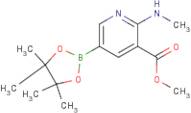 Methyl 5-(4,4,5,5-tetramethyl-1,3,2-dioxaborolan-2-yl)-2-(methylamino)pyridine-3-carboxylate