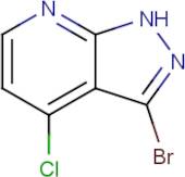 3-Bromo-4-chloro-1H-pyrazolo[3,4-b]pyridine