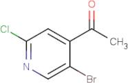 1-(5-Bromo-2-chloropyridin-4-yl)ethan-1-one