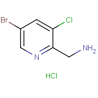 (5-Bromo-3-chloropyridin-2-yl)methanamine hydrochloride