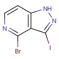 4-Bromo-3-iodo-1H-pyrazolo[4,3-c]pyridine