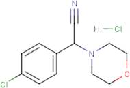 2-(4-Chlorophenyl)-2-(morpholin-4-yl)acetonitrile hydrochloride