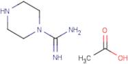Piperazine-1-carboxamidinium acetate