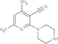 3-Cyano-4,6-dimethyl-2-(piperazin-1-yl)pyridine