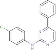 2-(4-Chlorophenyl)amino-4-phenylpyrimidine