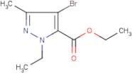 Ethyl 4-bromo-2-ethyl-5-methylpyrazole-3-carboxylate