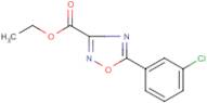 Ethyl 5-(3-chlorophenyl)-1,2,4-oxadiazole-3-carboxylate