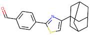 4-[4-(1-adamantyl)-1,3-thiazol-2-yl]benzaldehyde