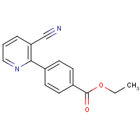 Ethyl 4-(3-cyanopyridin-2-yl)benzoate