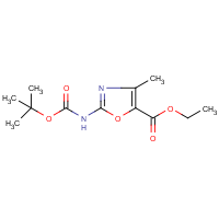 Ethyl 2-(tert-butoxycarbonylamino)-4-methyloxazole-5-carboxylate