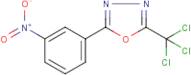 5-[3-(Nitrophenyl)-2-(trichloromethyl)-1,3,4-oxadiazole