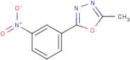 5-Methyl-2-(3-nitrophenyl)-1,3,4-oxadiazole