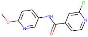 2-Chloro-N-(6-methoxypyridin-3-yl)isonicotinamide