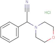 2-(Morpholin-4-yl)-2-phenylacetonitrile hydrochloride