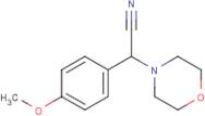 2-(4-Methoxyphenyl)-2-(morpholin-4-yl)acetonitrile
