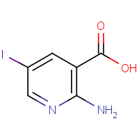 2-Amino-5-iodopyridine-3-carboxylic acid