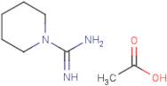 Piperidine-1-carboxamidinium acetate